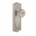 thumbnail image 2 of Grandeur Bouton Door Knob with Parthenon Plate, 2 of 6