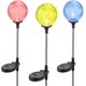 thumbnail image 2 of Luces solares de globo al aire libre, bola de cristal agrietada, luces LED de jardín duales, decoración de luces de jardín de paisaje al aire libre que cambia de color, decoración de patio. JFHHH pequeña, 2 of 5
