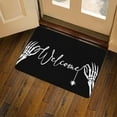thumbnail image 4 of AuroraX Halloween Outdoor Rug Spooky Non-Slip Backing Soft Bath Mat Rug Minimalist 15x23 Inch, 4 of 7