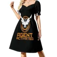 thumbnail image 1 of Vestido sin mangas de The Division - Agente Activado, bonito vestido de fiesta, vestidos para mujer, vestido de fiesta de diseñador de lujo., 1 of 7