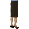 thumbnail image 2 of Women's Ponte Stretch Knit Layered Panel Skirt, 2 of 4