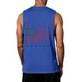 thumbnail image 4 of American Flag Tank Tops for Men 4th of July Shirts USA Muscle Sleeveless Shirt Patriotic Tank Tops Blue XXL, 4 of 4
