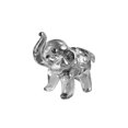 thumbnail image 3 of Adorno de elefante, regalo para familiares y amigos, artesanía, mini escultura para gabinete de escritorio. gris, 3 of 9