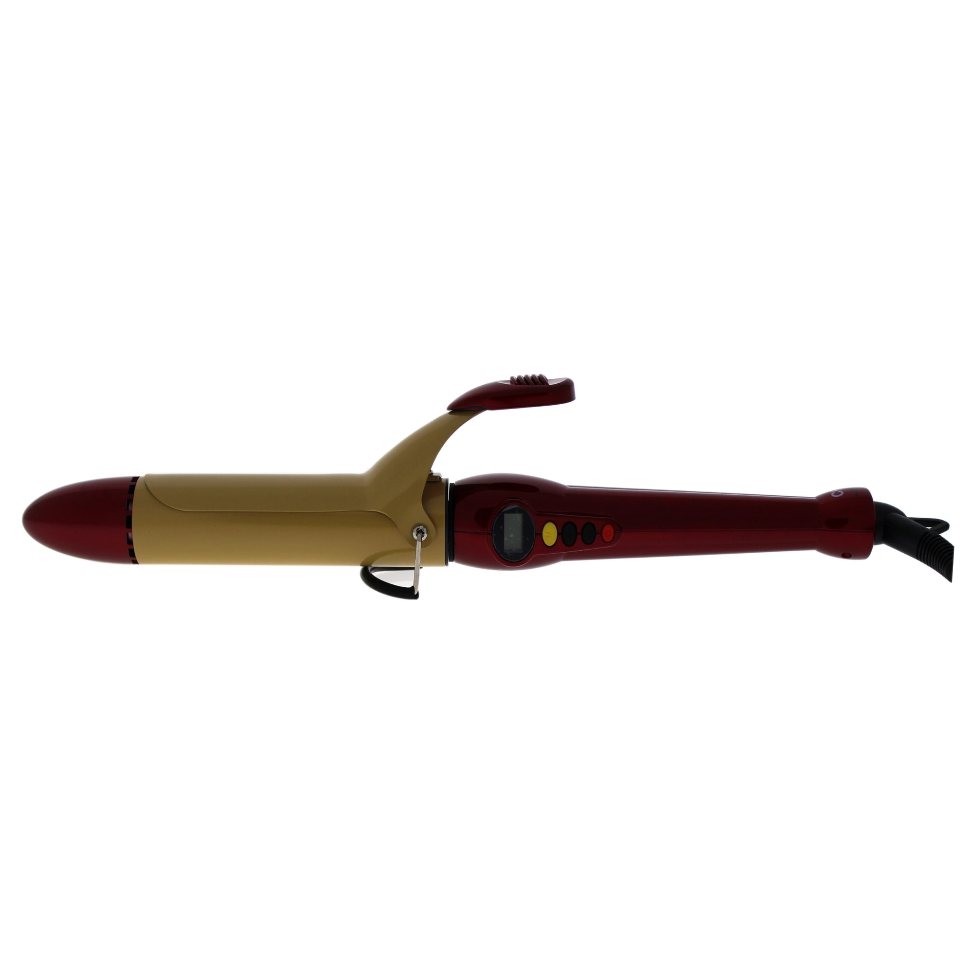 CHI CHI Air Tourmaline Ceramic Curling Iron Ruby Red 1 25 Inch Walmart chi-pale-ruby-ceramic-hairstyling-iron-chi-haircare