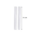 thumbnail image 2 of 100 Pcs Pinceaux de Maquillage Ensemble de Protection de Stylo Réutilisable Extensible Filet Élastique Manche de Couverture de Maille (ne comprennent pas les brosses) blanc (100 Pcs), 2 of 6