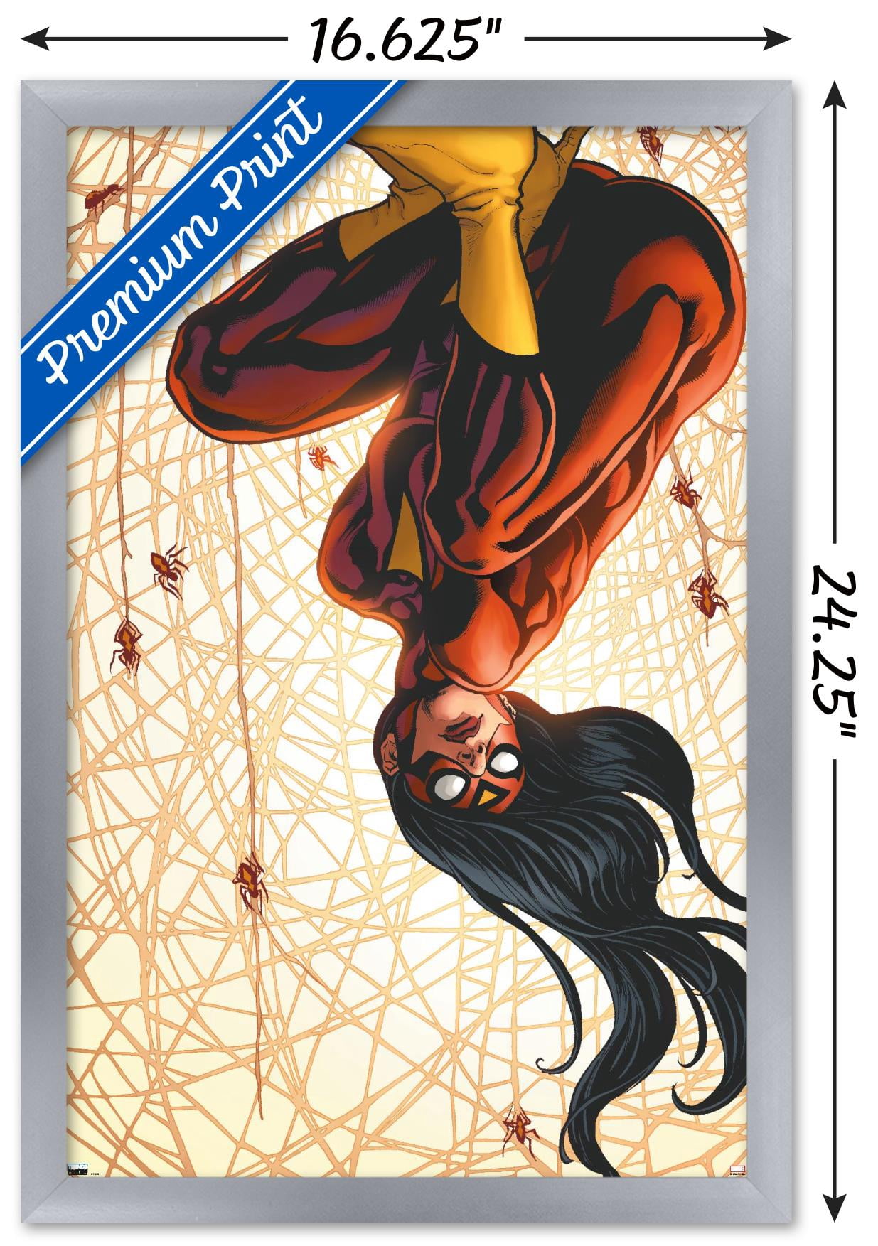 Marvel Comics - Spider Woman - The New Avengers #15 Wall Poster, 14.725" x 22.375", Framed