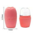 thumbnail image 4 of Ice Face Roller Safe Soft Convenient Comfortable Reusable Skin Caring Handheld Eye Puffiness Relief Ice Facial Silicone Mold Birthday Gift, 4 of 11