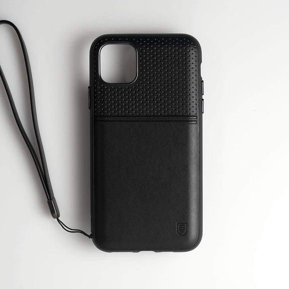 BodyGuardz Étui Duo Accent (pour iPhone 11 Pro Max) Technologie d'Absorption d'Impact (Noir)