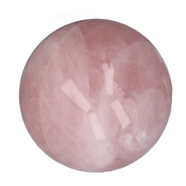 Boule de Divination, Boule de Quartz Rose Polie de 2 Pouces Multi-Usage avec Base Transparente pour Performance Magicienne