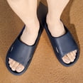 thumbnail image 6 of Men Shower Bathroom Slippers Open Toe Home Slides Non-Slip Pool Water Shoes, 6 of 8