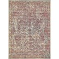 thumbnail image 1 of Unique Loom Botanical Collection Vintage Country Transitional Indoor and Outdoor Flatweave Area Rug, 8 Feet x 11 Feet 4 Inch, Red/Light Blue, 1 of 1