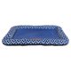 thumbnail image 1 of DII Border Cushion Lattice Navy Rectángulo Pequeño Design Imports CAMZ37289, 1 of 2