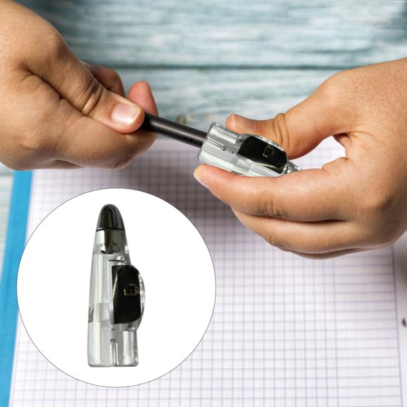 Pencil Sharpener for Eyebrow, Lip Liner & Eyeliner, 1 Piece - Eyebrow Pencil Sharpener Lip Liner Pencil Sharpener Eyeliner Pencil Sharpener Eyebrow Pencil Sharpener Hole Pencil Sha Makeup Organizers
