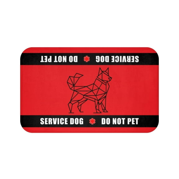 Service Dog Travel Mat - 34” x 21”