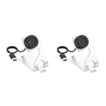 thumbnail image 2 of Youkk Portable Charger Rotating Smartwatch Charging Dock Bracket Station Household Office Electronics Adapter Accessory Silver 2Set, 2 of 6
