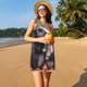 thumbnail image 3 of Fotbe Heart Guinea Pig Couple Vestido de Verano sin Mangas para Mujer – Vestido Midi Línea A, Estilo Camiseta Floral, Vestido Playero Casual y Fluido, 3 of 7