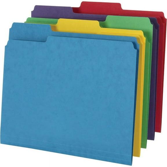 Pendaflex 1/3 Tab Cut Letter Classification Folder - 8 1/2" x 11" - Manila - Assorted - 50 / Box | Bundle of 5 Boxes