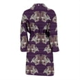 thumbnail image 2 of Albornoz con estampado de leopardo 01 Hombre, 2 of 3