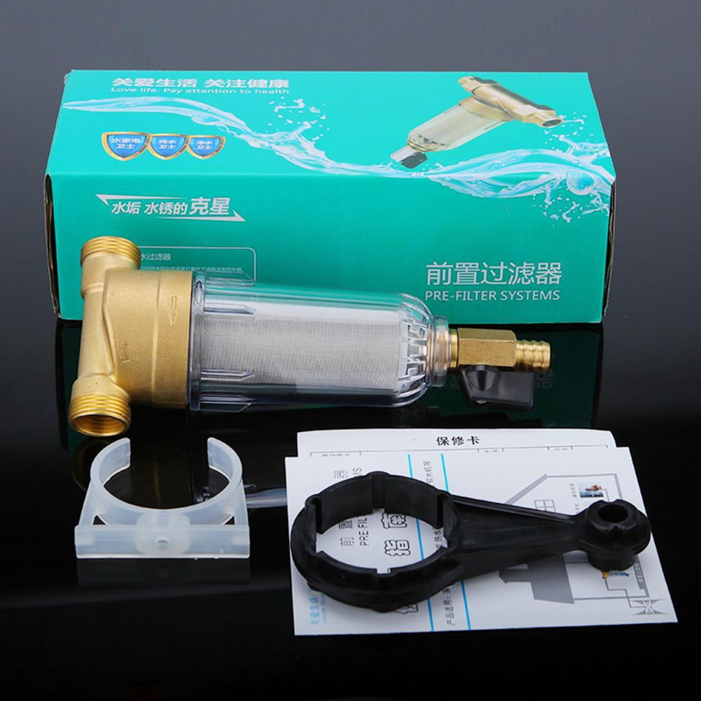 Axioma Whole House Water Filter System Water Sediment Filter 50 Microns, 1/2'' 3/4''