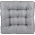thumbnail image 4 of Klear Vu Gripper Non-Slip Floor Cushions for Adults, Extra Thick Square Meditation Pillow, Ideal for Yoga, Seating or Lounging, 21"x21", 1 Count, Gray, 4 of 6
