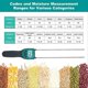 thumbnail image 2 of Hay Moisture Tester Digital Grain Moisture Content Meters Measurable, 2 of 5