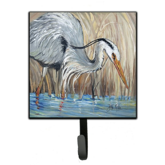 Carolines Treasures JMK1228SH4 Blue Heron Leash or Key Holder 7Hx4.25W multicolor