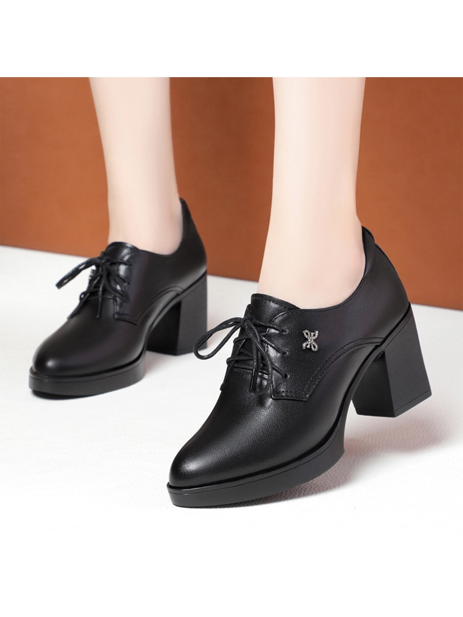Oxford Heels / Oxford Women Shoes – ELF