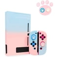 thumbnail image 1 of Funda Protectora Rosa y Azul con 2 Tapas de Agarre Niclogi para Nintendo Switch, 1 of 4