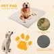thumbnail image 5 of Alfombrilla de cama con calefacción para gatos de felpa de invierno, desmontable, lavable, para suministros para mascotas (marfil), 5 of 8