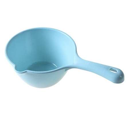 

OUNONA 1Pc Plastic Water Ladle Bathing Bailer Water Dipper Spoon for Home Restaurant Kitchen Blue