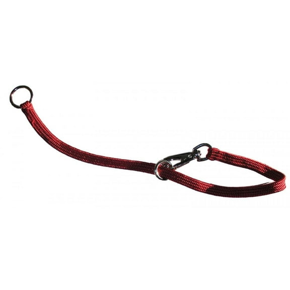 Resco American-Made Braided Choke Collar for Dogs, 12", Red