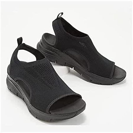 

Summer Washable Slingback Orthopedic Slide Sport Sandals Orthopedic Slide Sport Sandals Super Comfy Sports Knit Sandals Mesh Soft Sole Casual Women s Shoes