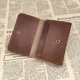 thumbnail image 1 of Estuche para tarjetas de cuero de vaca con capa para la cabeza para hombre, funda para licencia de conducir, funda para tarjetas de crédito, tarjetero, monedero, 1 of 6
