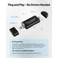 thumbnail image 6 of Atzeste SD Card Reader for iPhone iPad, 4-in-1 Memory Card Adapter with Lightning/USB-C/USB/Micro USB, Supports SD/TF Cards, Compatible with iOS 13+, Plug & Play, No App Required, 6 of 6