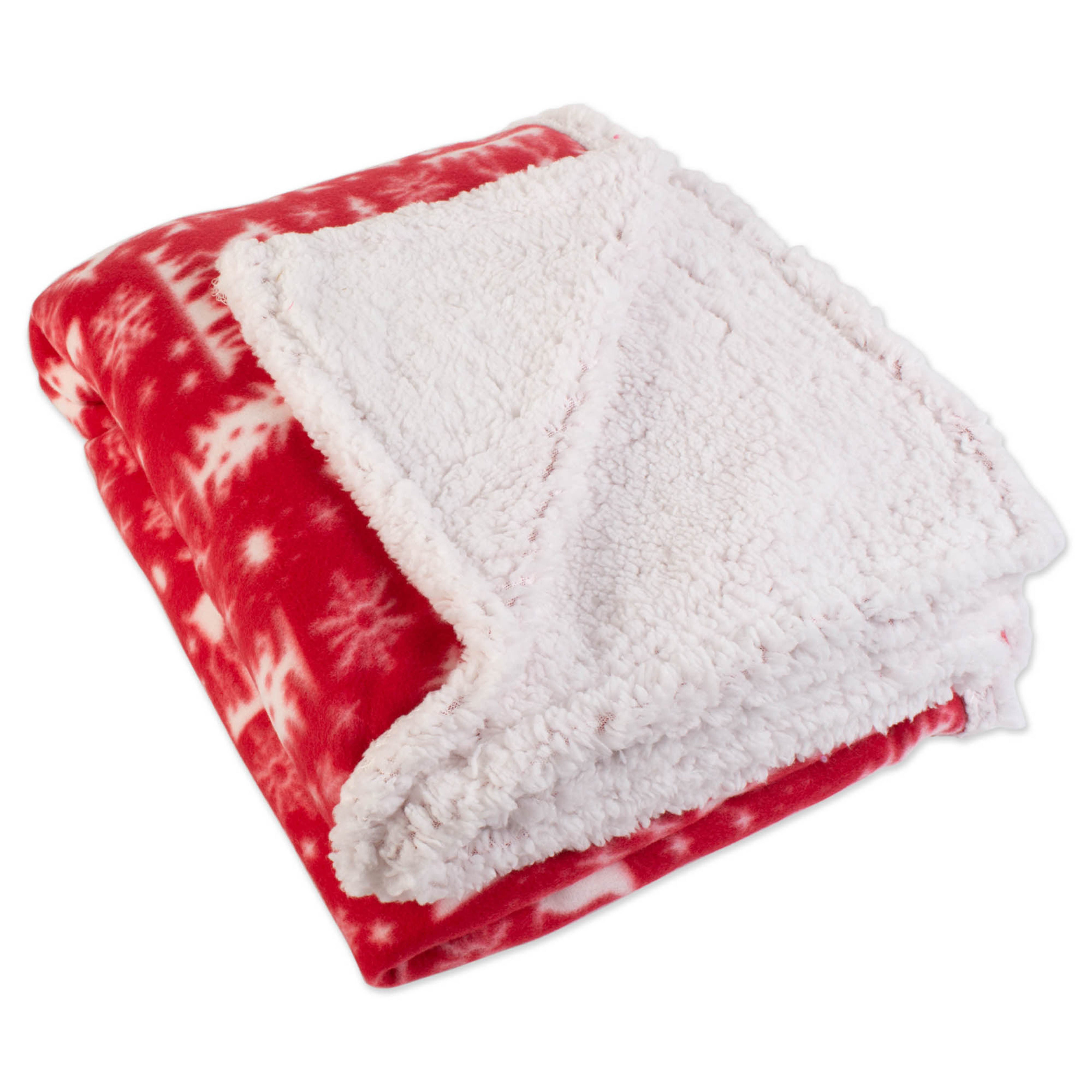 Christmas Sherpa Fleece Throw Blanket 50x60", Reindeer - Walmart.com - Walmart.com