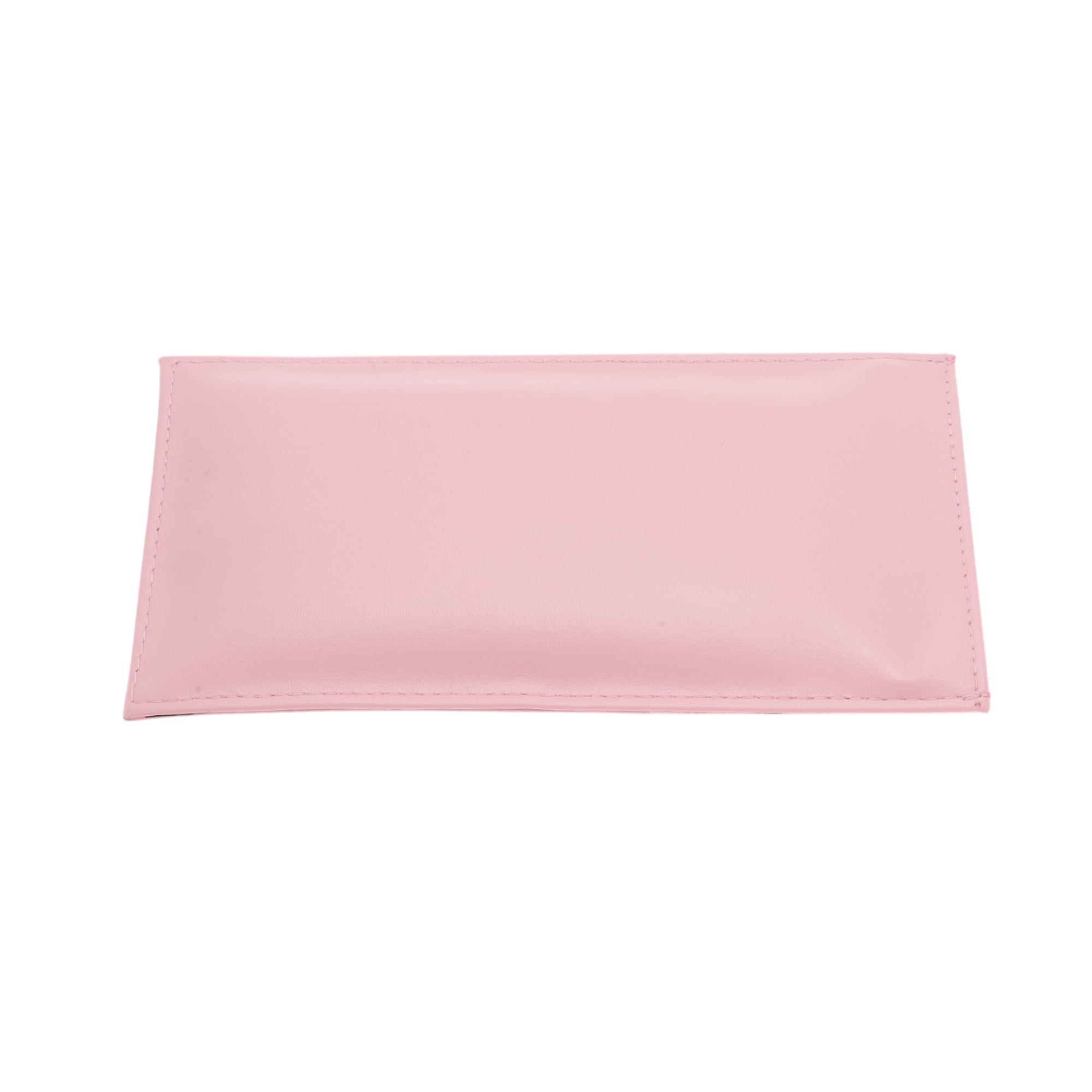 Unique Bargains Solid Eyeglasses Bag Portable Eyeglasses Storage 1 Pc Pink