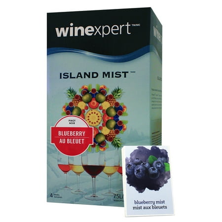 Island Mist Blueberry Pinot Noir BONUS KIT Includes (Pinot Noir Oregon Best)