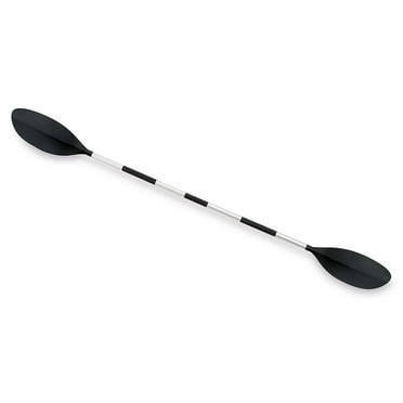 Intex 69629E 86" Lightweight Aluminum Double Oar Inflatable Kayak Paddle, Black