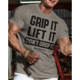 thumbnail image 5 of Gymish Grip It Workout T-Shirt for Men – Funny Gym Shirt, Mens Gym TShirt, Gym Clothes for Men, Men's Workout Shirt, Athletic Gym Wear, 5 of 6