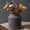 Brown and Black-6.1 x 7 inches, variant on Ceramic Decorative Vase Dark Brown 6.1 x 7 inches Home Decor
