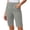 🔥 Gray_New, variant on Dianli Twill Bermuda Shorts Slim Stretch Pull On Regular Hiking Shorts Elastic Waist Pocketed Outdoor Casual Breathable Summer Bermuda Shorts Active Travel Shorts