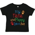 thumbnail image 3 of Inktastic Nana and Pappy Love Me Boys or Girls Toddler T-Shirt, 3 of 5