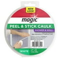 Magic Shower & Wall Peel & Stick Caulk, White