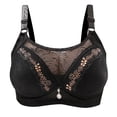 thumbnail image 2 of 2026 Womens Clothing under $5 asdoklhq Sports Bras for Women,Woman's Plus Size Wire Free Comfortable Push Up Hollow Out Bra Underwear, 2 of 4