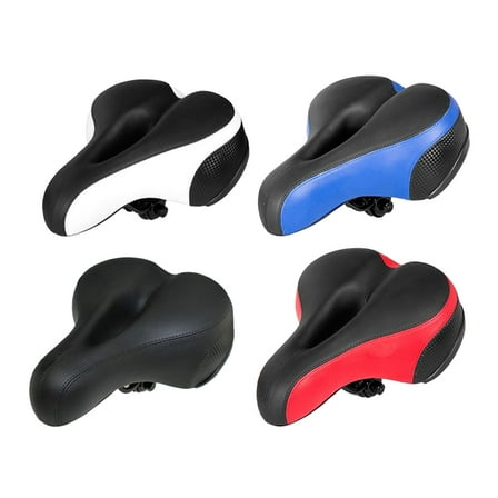 GOOHOCHY Bike Saddle Blue 1Pack 9.4x7.5x4.7in