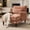 Orange, variant on Eyisean 32" Chenille Indoor Upholstered Chaise Lounge Chair, Comfy Leisure Sofa with Deep Seat & Pillow, Modern Sleeper Recliner Chair with Armrest, Durable Wood Frame Sofa for Living Room, Bedroom