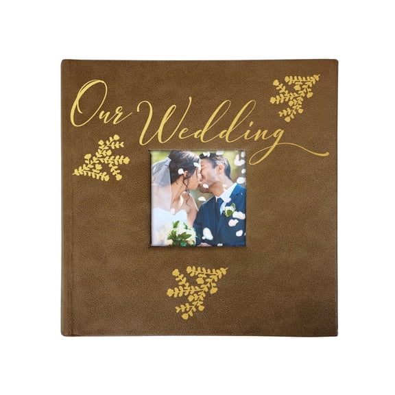 Our Wedding Photo Album – Personalized 200-Photo Bridal & Anniversary Keepsake
