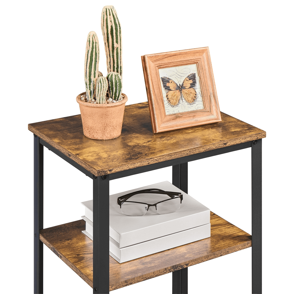 Renwick End Table (2 Piece), Brown/Black