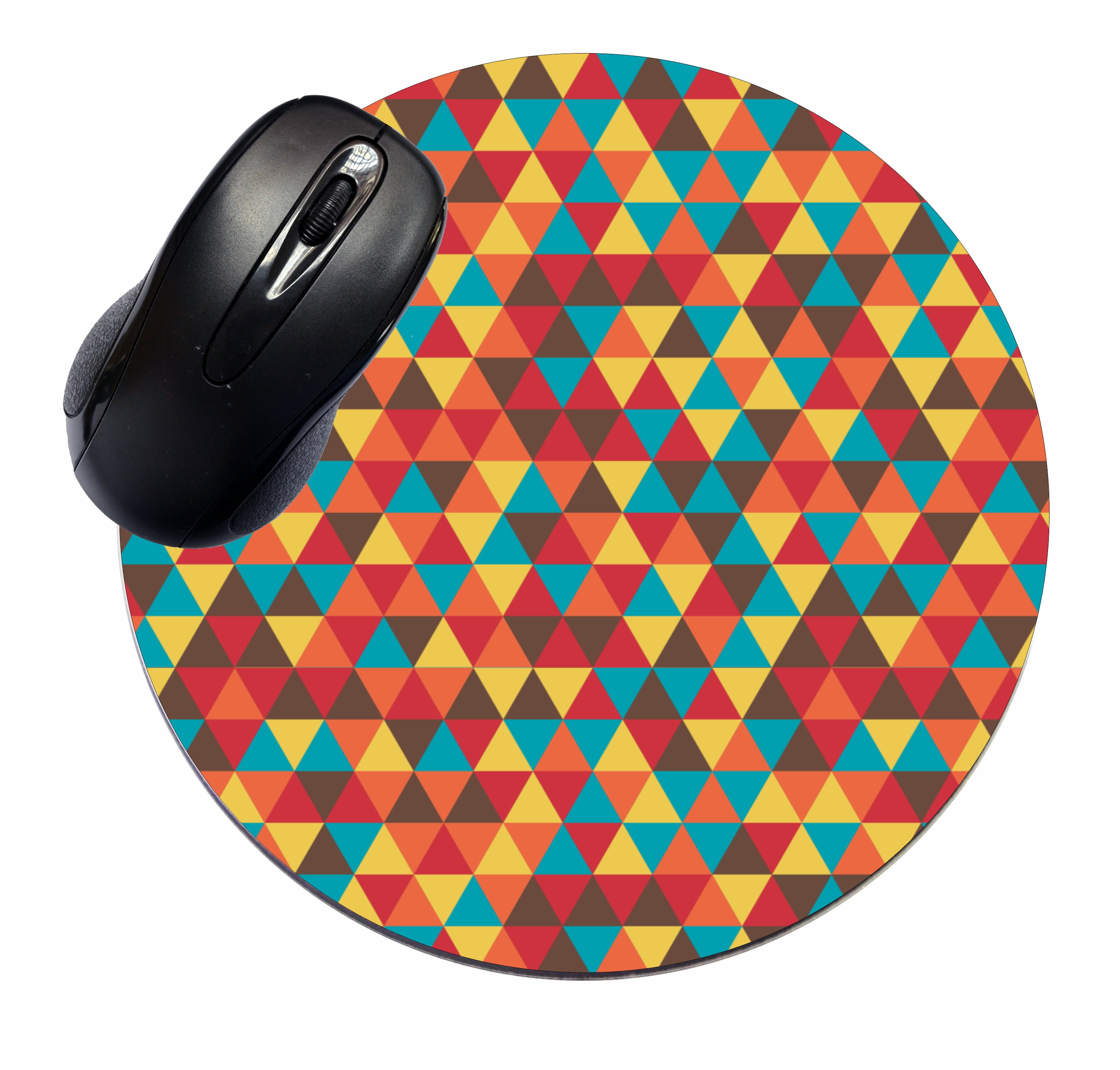 Mouse Mat Pad Mousepad Cute Desk Round Circle Mousemat 80's