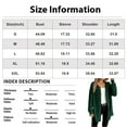 thumbnail image 3 of Fashion Long Hoodies For Women Zip Up Casual Lightweight Sweaters Ribbed Knit Hooded Sweatshirt Cardigan Cozy Fall Jackets, 3 of 9